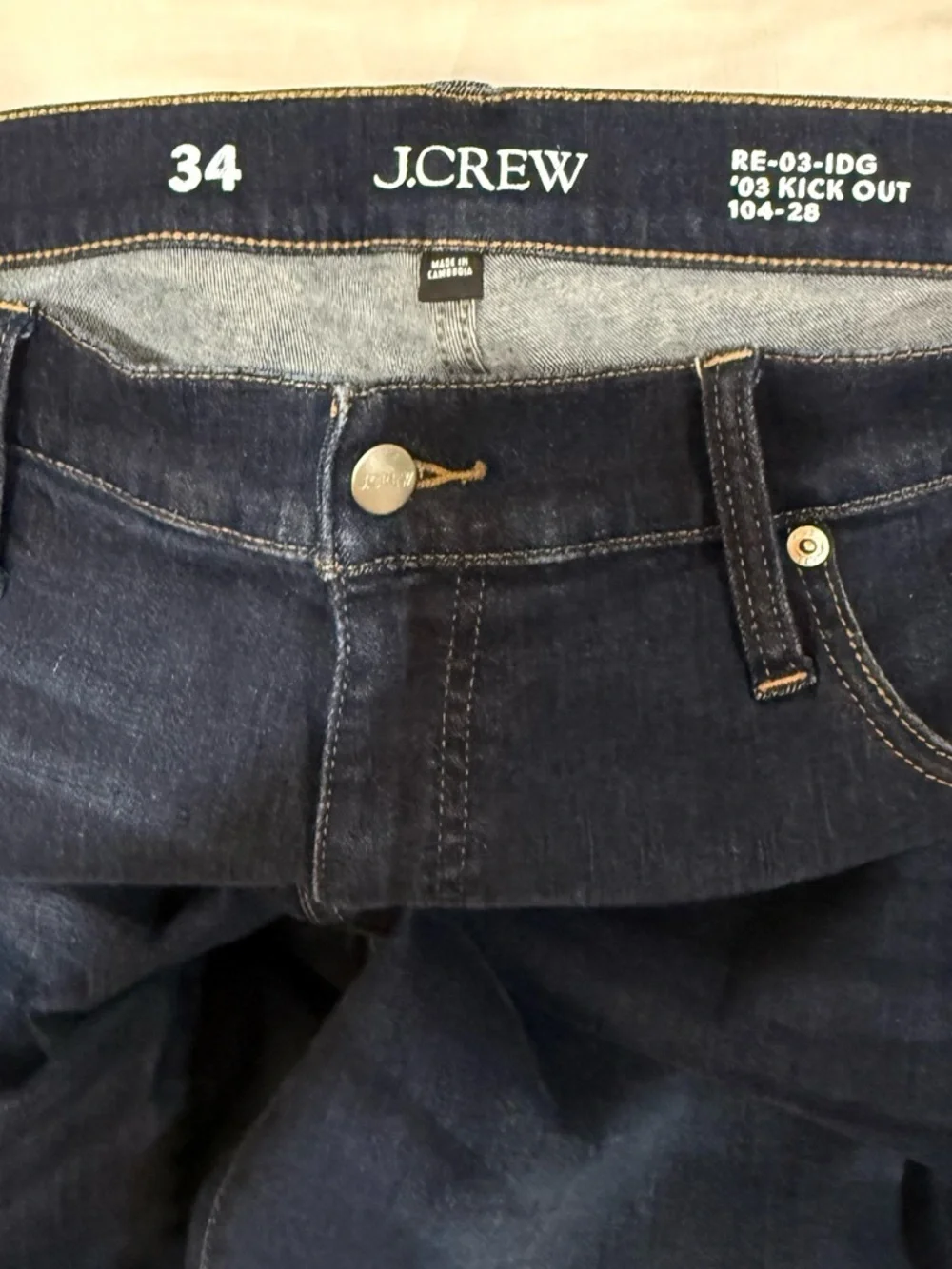 J. Crew NWOT Top Rated Mid Rise Kick-out  Flared Leg Jeans